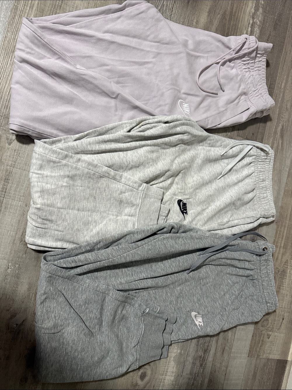 Nike Woman’s Jogger Bundle - Lavender, Light Gray, Gray // SIZE M